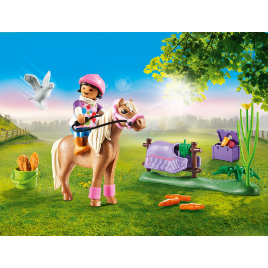 Playmobil Αναβάτρια με πόνυ Icelandic(70514)