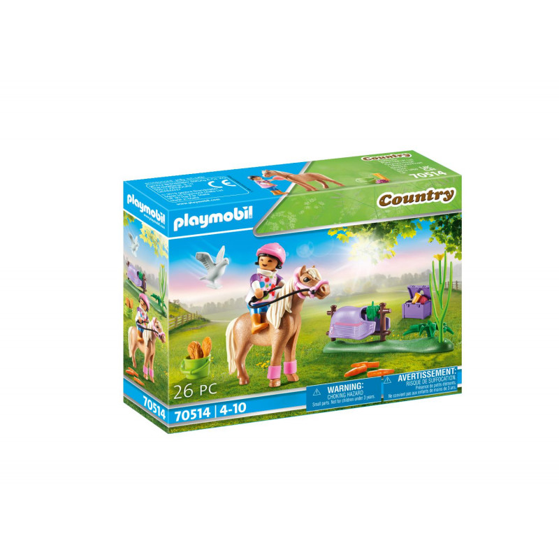 Playmobil Αναβάτρια με πόνυ Icelandic(70514)