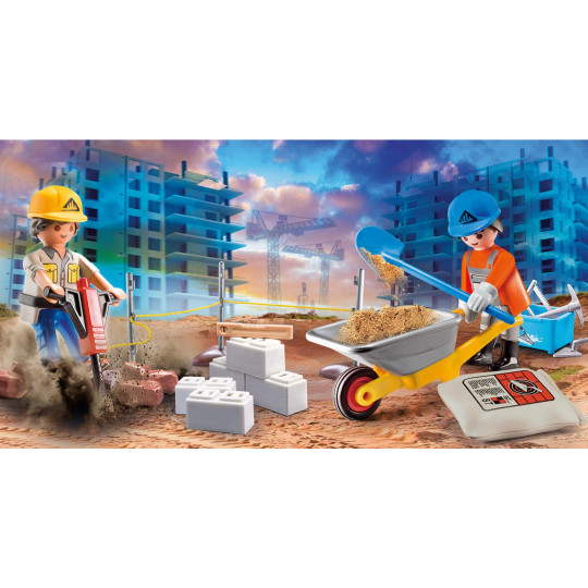 Playmobil Maxi Βαλιτσάκι Τεχνικά Έργα(70528)