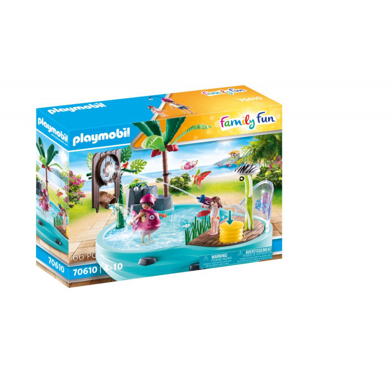 Playmobil Small Pool with Water Sprayer(70610)