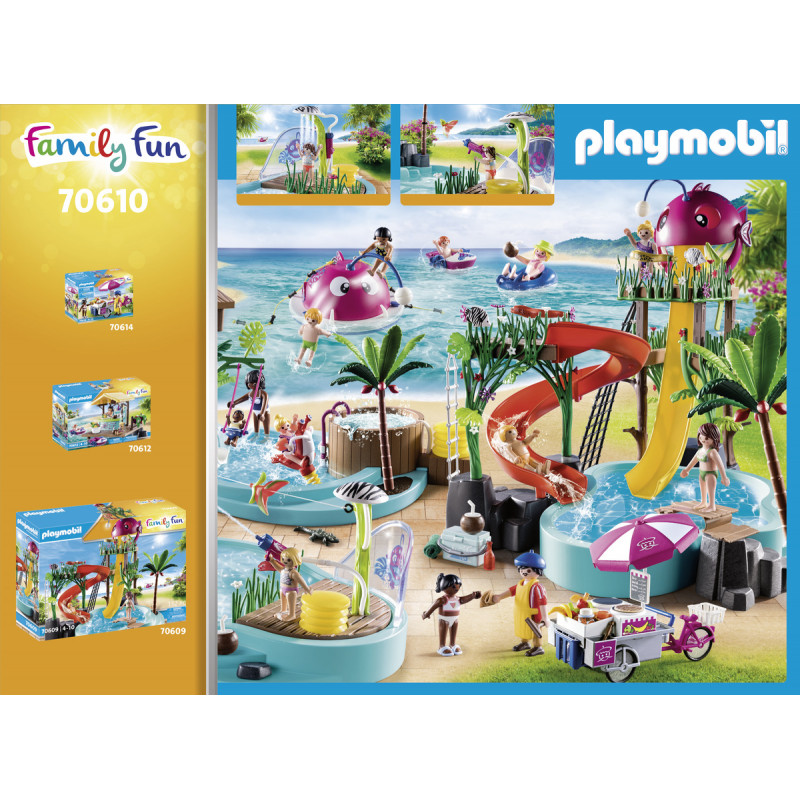 Playmobil Small Pool with Water Sprayer(70610)