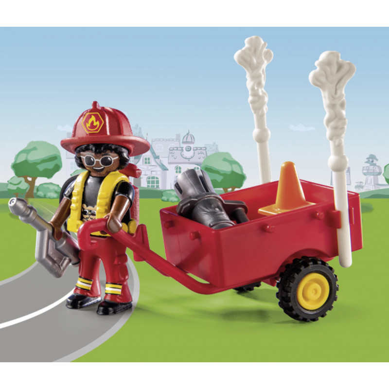 Playmobil DUCK ON CALL - Fire Rescue Action: Cat Rescue(70917)