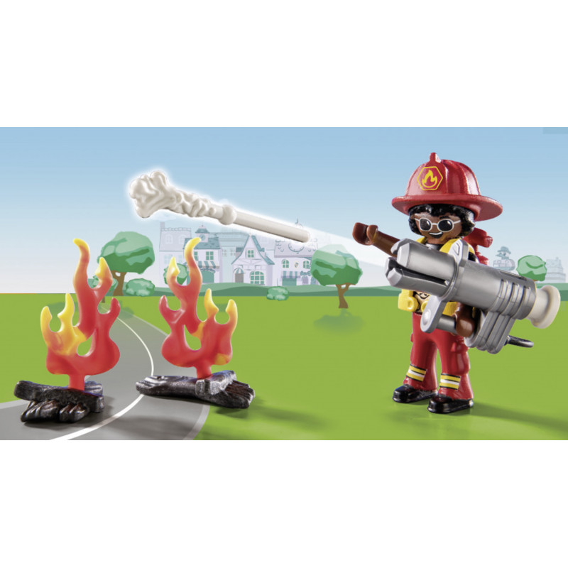 Playmobil DUCK ON CALL - Fire Rescue Action: Cat Rescue(70917)