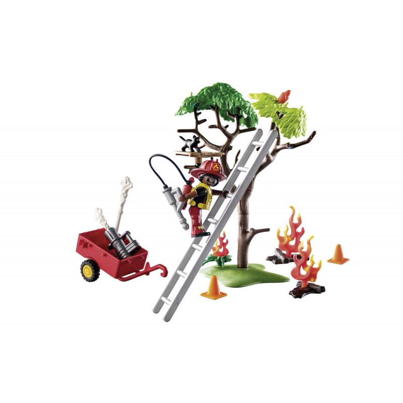 Playmobil DUCK ON CALL - Fire Rescue Action: Cat Rescue(70917)