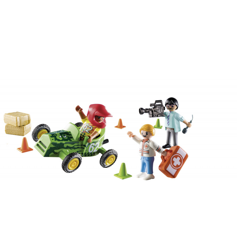 Playmobil DUCK ON CALL -  Επιχείρηση Διάσωσης: Διάσωση στα Go-Kart!(70919)