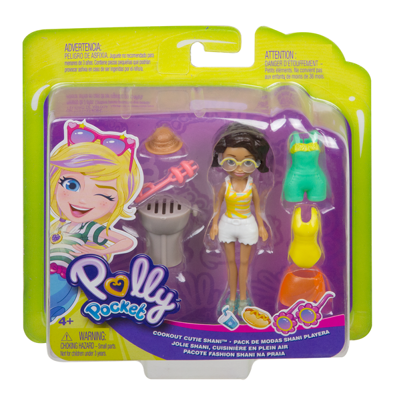 Polly Pocket Doll With Clothes (GDM01)