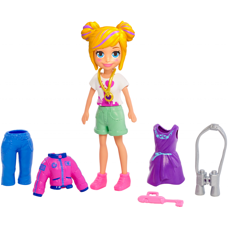 Polly Pocket Doll With Clothes (GDM01)