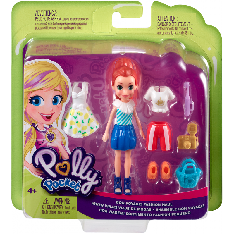 Polly Pocket Κούκλα Με Ρούχα (GDM01)