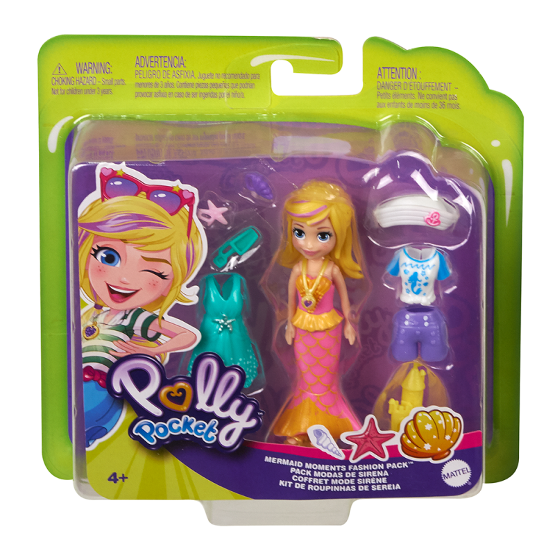 Polly Pocket Κούκλα Με Ρούχα (GDM01)