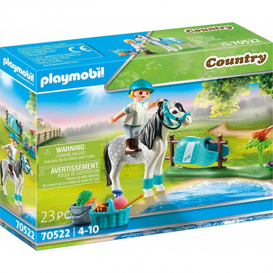 Playmobil Αναβάτρια με Classic πόνυ(70522)