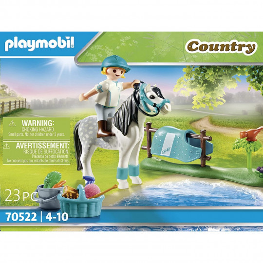 Playmobil Αναβάτρια με Classic πόνυ(70522)