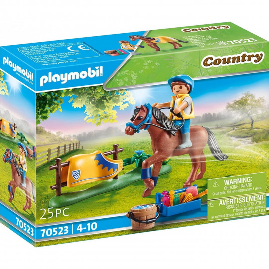 Playmobil Αναβάτης με Welsh πόνυ(70523)