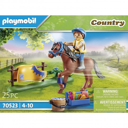 Playmobil Αναβάτης με Welsh πόνυ(70523)