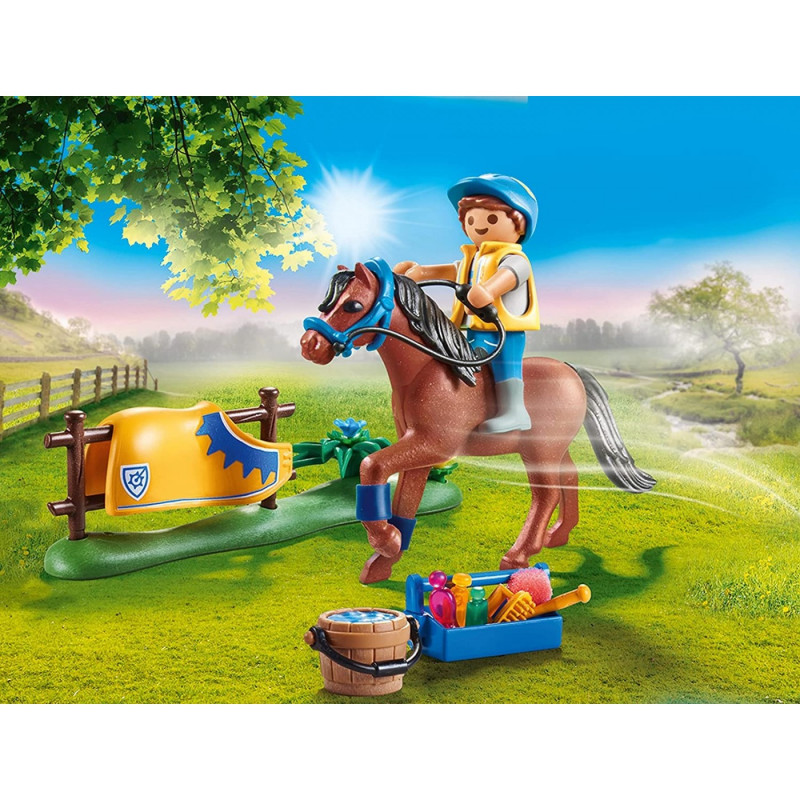 Playmobil Αναβάτης με Welsh πόνυ(70523)