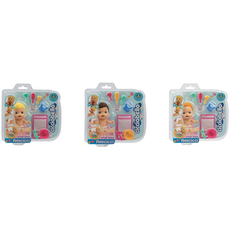 Cicciobello Pals 11cm & Accessories-3 Designs (CC001400)