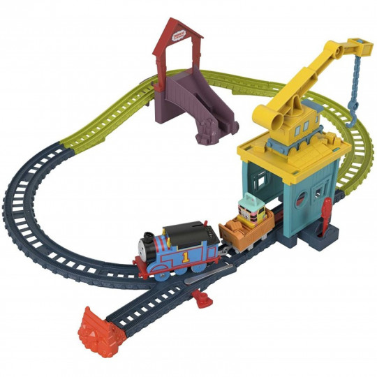 Thomas And Friends Fix Em Up Train And Track Set With Motorized Engine (HDY58)