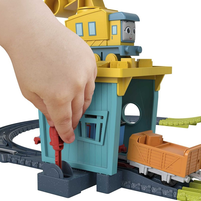 Thomas And Friends Fix Em Up Train And Track Set With Motorized Engine (HDY58)