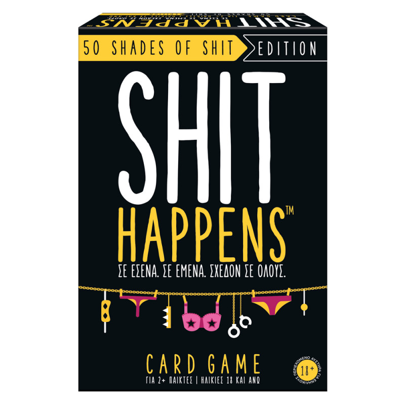 AS Games Board Game Shit Happens 50 Shades Of Shit For Ages 18+ And 2+ Players(1040-24201)