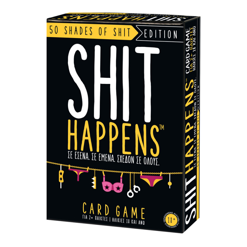 AS Games Board Game Shit Happens 50 Shades Of Shit For Ages 18+ And 2+ Players(1040-24201)