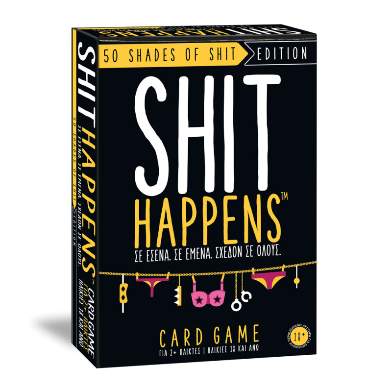 AS Games Board Game Shit Happens 50 Shades Of Shit For Ages 18+ And 2+ Players(1040-24201)