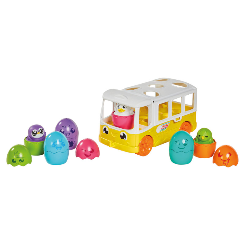 Tomy Toomies Baby Toddler Toy Egg Bus For 12-36 Months(1000-73098)