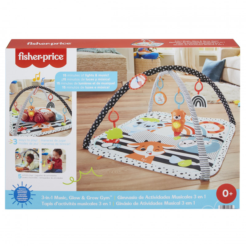 Fisher Price Μουσικό Γυμναστήριο 3 Σε 1 (HBP41)