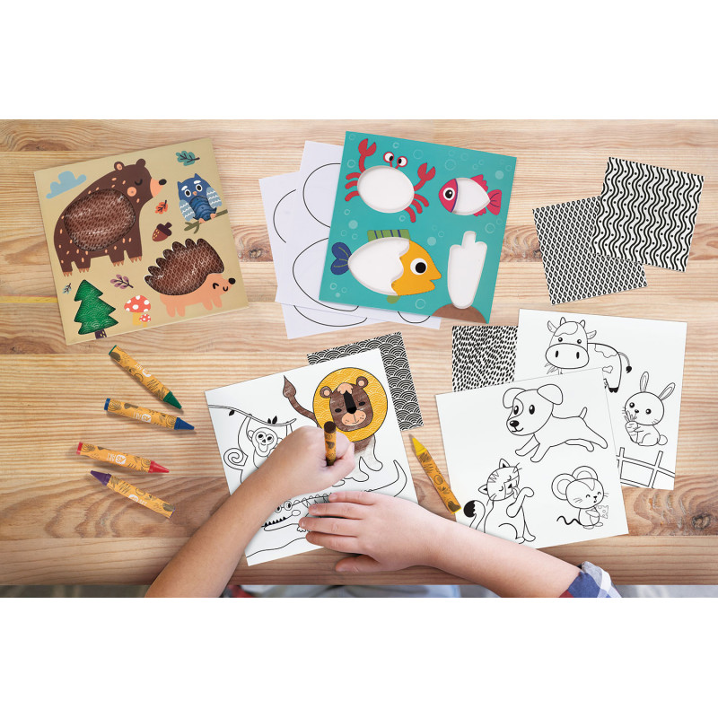 AS Art Crayons Animals For Ages 3+(1038-21051)