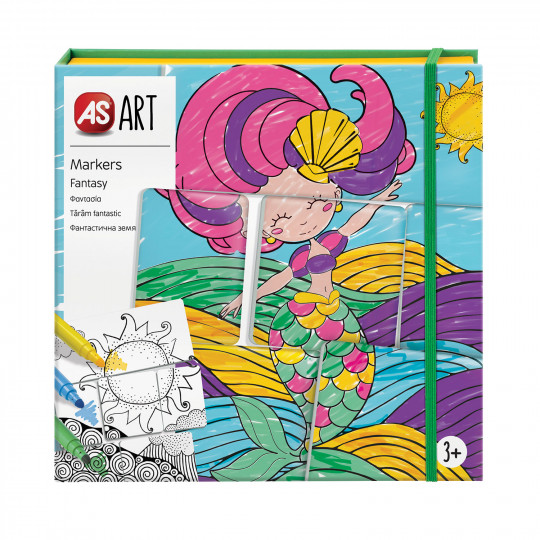 AS Art Markers Fantasy For Ages 3+(1038-21052)