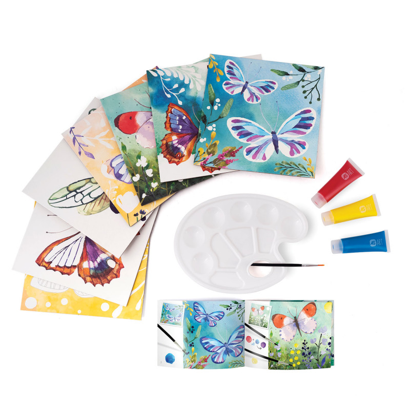 AS Art Watercolors Butterflies For Ages 3+(1038-21053)