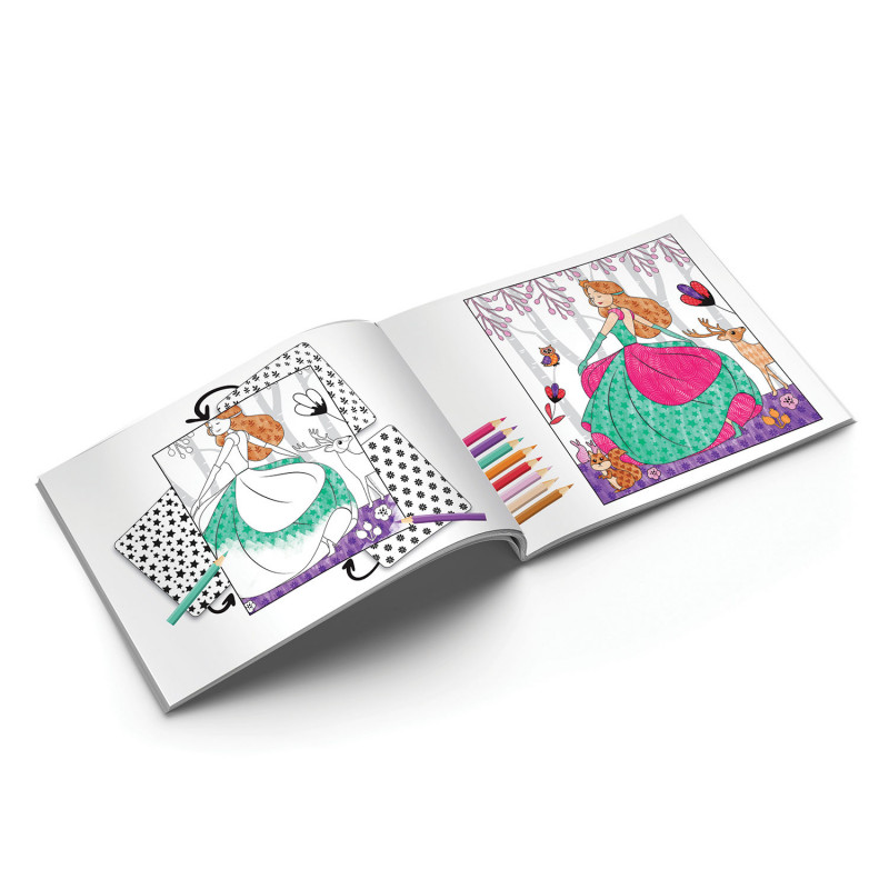 AS Art Colored pencils Princesses For Ages 4+(1038-21054)