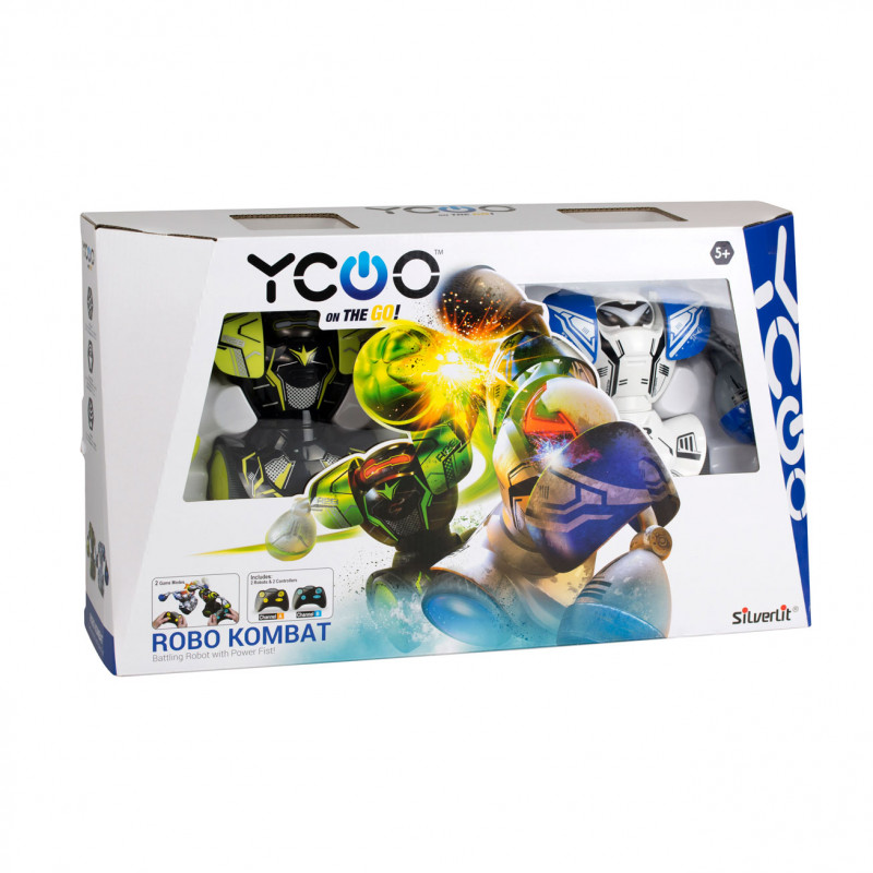 Silverlit Ycoo Robo Kombat Τηλεκατευθυνόμενα Ρομπότ Μαχητές Για 5+ Χρονών(7530-88052)