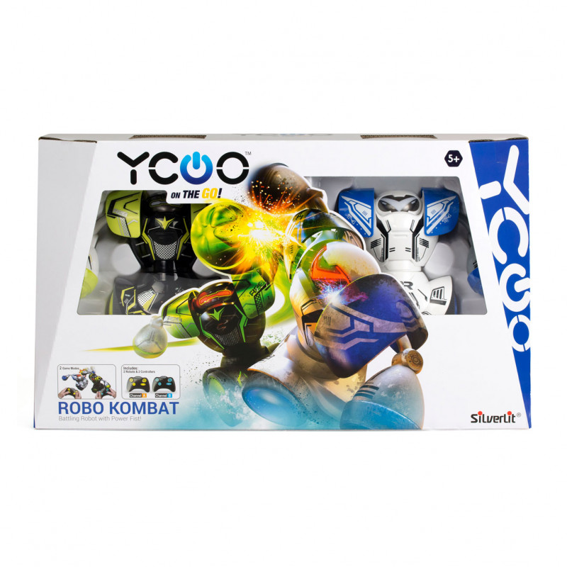 Silverlit Ycoo Robo Kombat Τηλεκατευθυνόμενα Ρομπότ Μαχητές Για 5+ Χρονών(7530-88052)