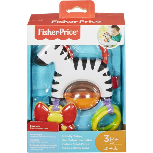 Fisher Price Ζέβρα Δραστηριοτήτων Με Βεντούζα (FGJ11)