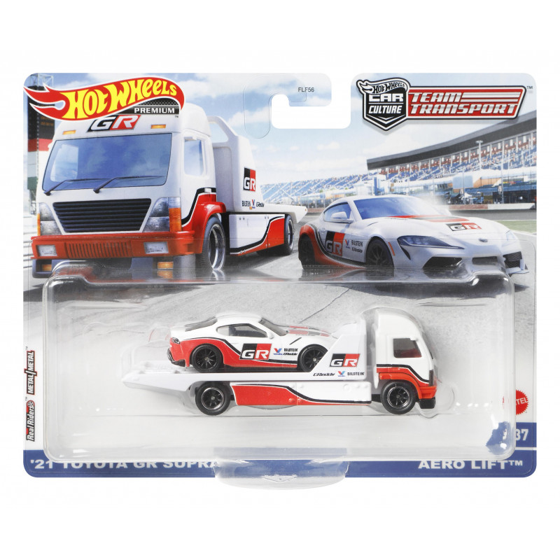 hot Wheels Νταλίκα Με Αυτοκινητάκι(FLF56)