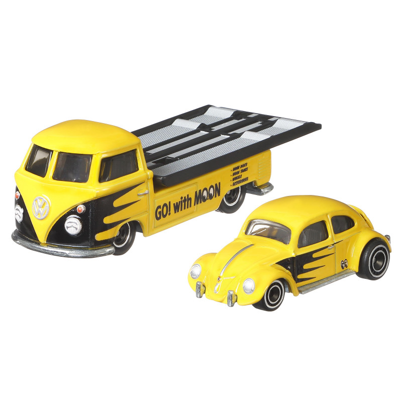 hot Wheels Νταλίκα Με Αυτοκινητάκι(FLF56)