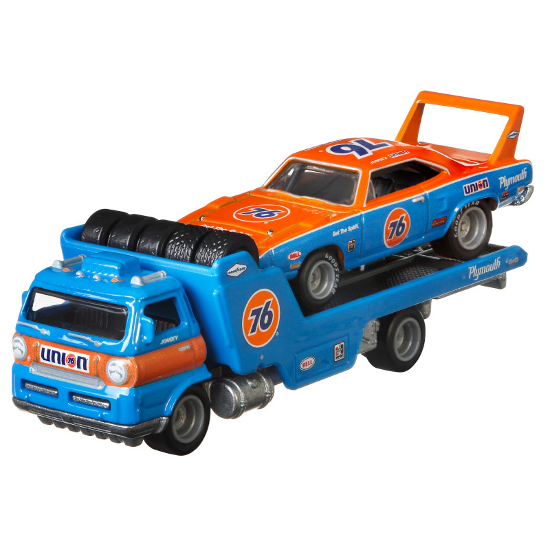 hot Wheels Νταλίκα Με Αυτοκινητάκι(FLF56)