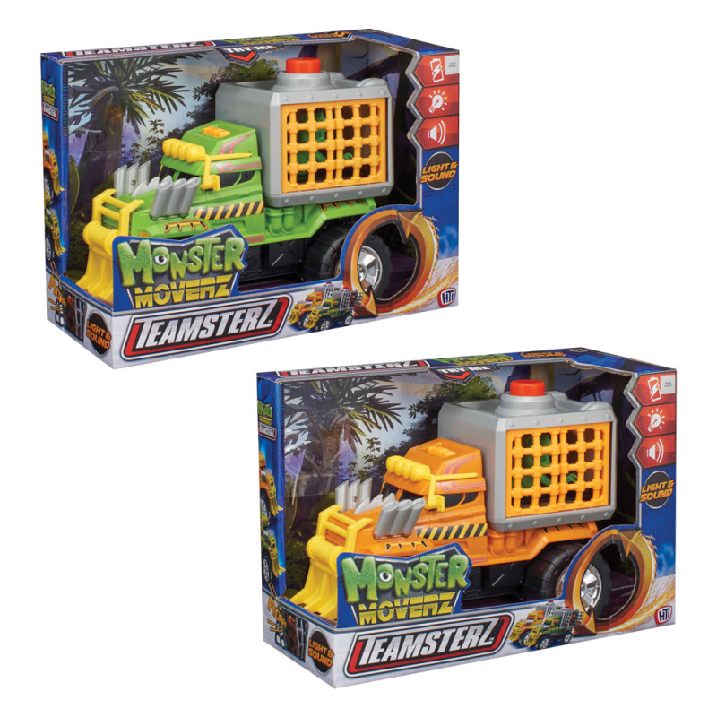 Teamsterz Monster Moverz Dino Escape Vehicle with Light and Sound For Ages 3+(7535-17115)