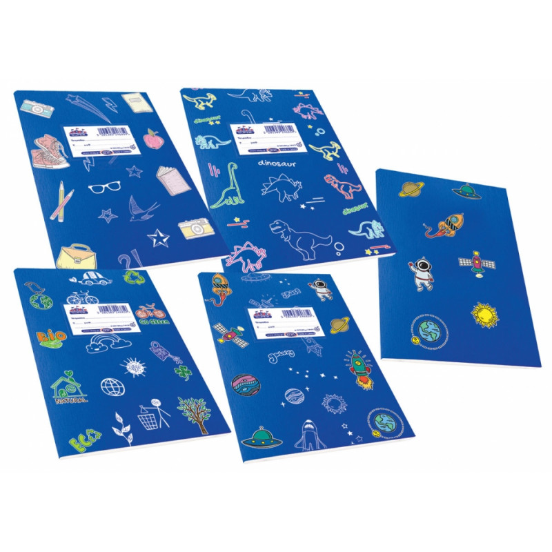 Skag Notebooks Super 17X25 With Blue Designs (246859)