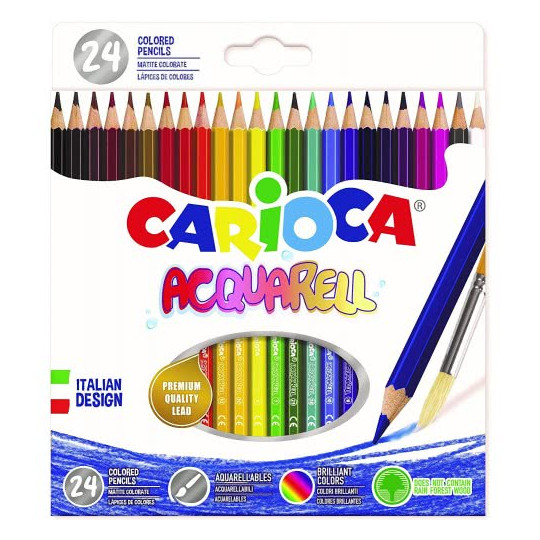 Carioca Lumberjacks Acquarell 24colors (C42858)