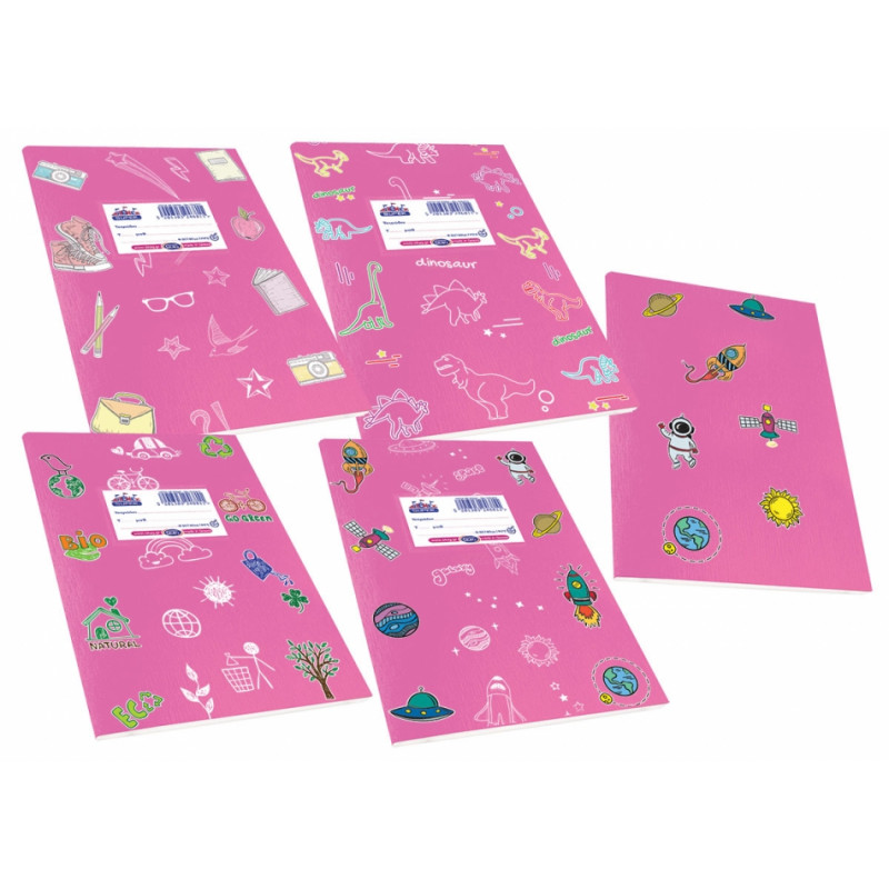 Skag Notebooks Super 17X25 With Fuchsia Designs (246811)