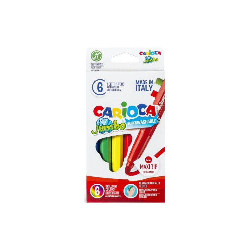 Carioca Jumbo Markers Colors (C40568)