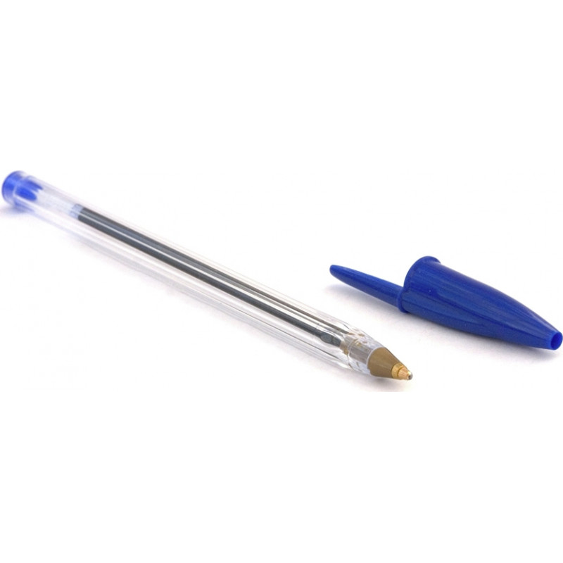 Bic Στυλό Ballpoint 1.0mm με Μπλε Mελάνι Cristal Original (847898)