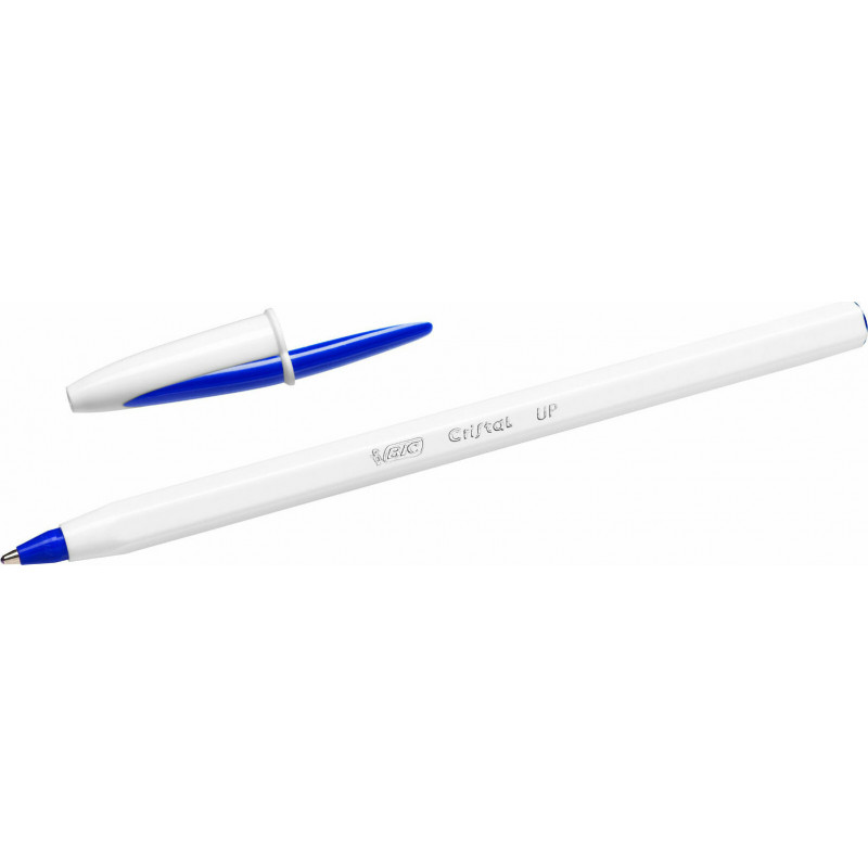 Bic Στυλό Ballpoint 1.2mm με Μπλε Mελάνι 4τμχ Cristal Up (949875)