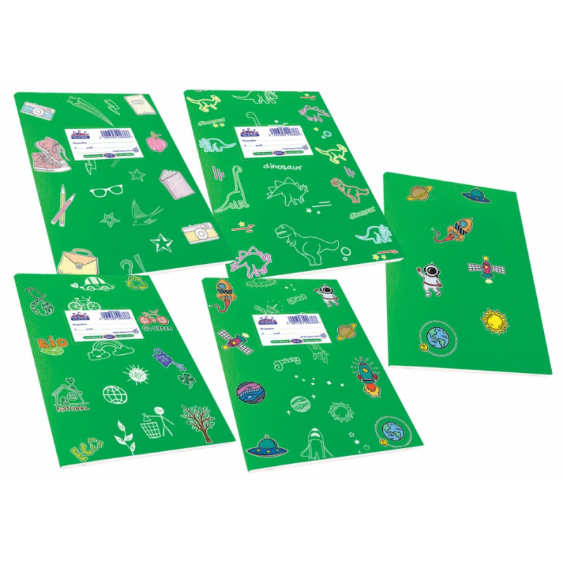 Skag Notebooks Super 17X25 With Green Designs (246866)