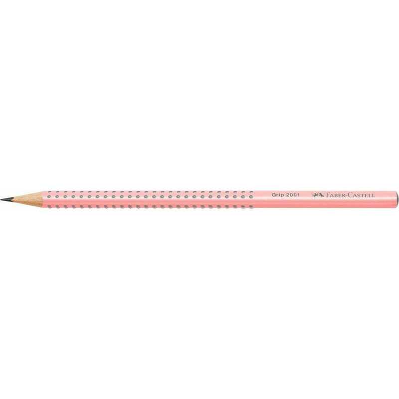 Faber Castell Grip Pencil B Salmon (12310258)