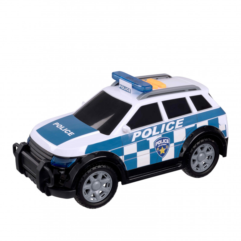 Teamsterz Mighty Moverz Police Car 4x4 With Light And Sound For Ages 3+(7535-16836)