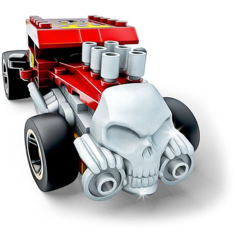 Mega Bloks Hot Wheels Racers-106Τμχ - 4 Σχέδια (GVM28)