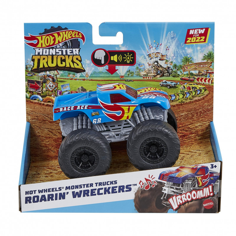 Hot Wheels Οχήματα Monster Trucks 1:43 (HDX60-HDX63)