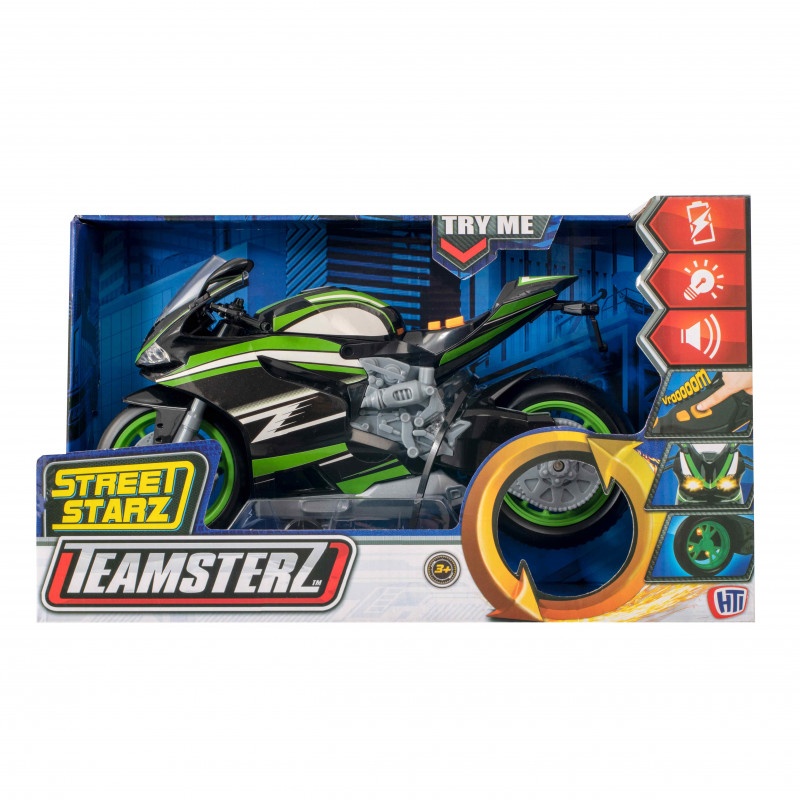 Teamsterz Street Starz Racing Bike with Movement, Light and Sound For Ages 3+ (7535-16880)