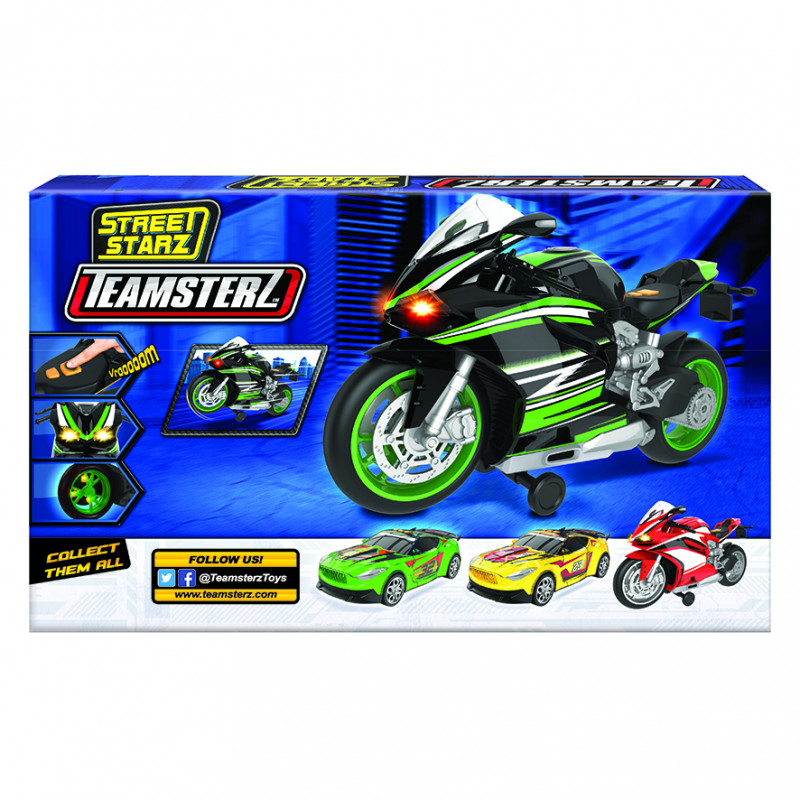 Teamsterz Street Starz Racing Bike with Movement, Light and Sound For Ages 3+ (7535-16880)